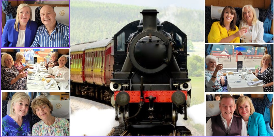 Steam Train Journey Dining Experience