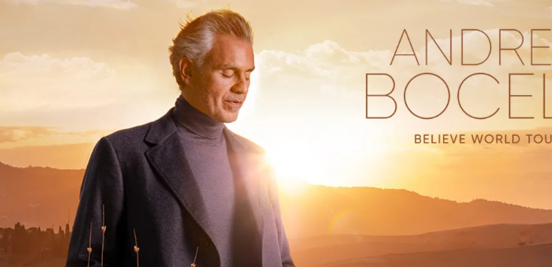 Culture Calendar Women’s Social Group enjoying a spectacular Andrea Bocelli live music concert – a magical evening of classical music and unforgettable entertainment.