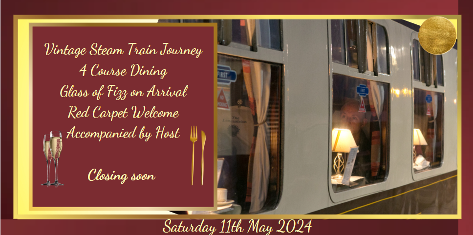 Vintage Steam Train Dining Experience