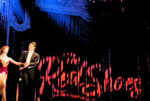 Matthew Bourne's The Red Shoes contemporary dance ballet performance.