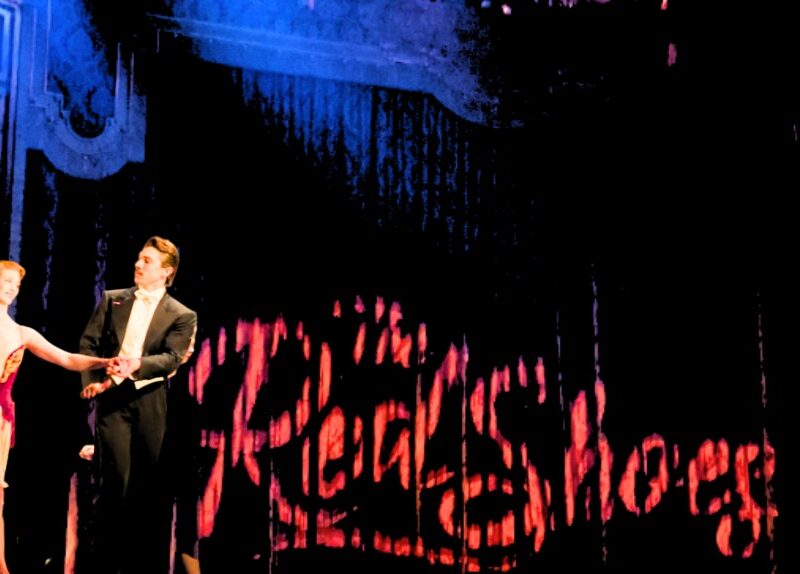Matthew Bourne's The Red Shoes contemporary dance ballet performance.